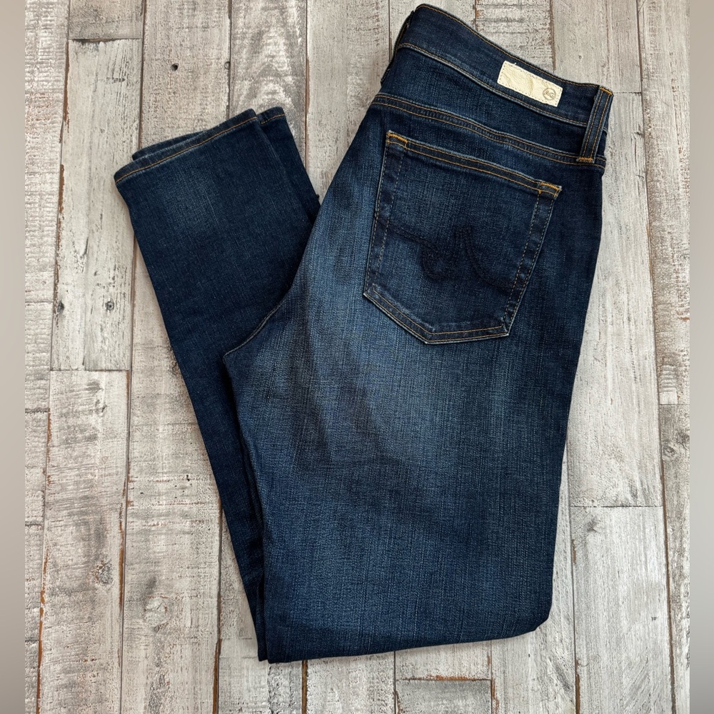 AG Adriano Goldschmied Indigo Skinny Denim Jeans